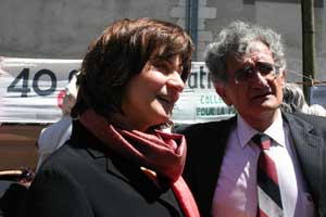 Hind Khoury et Jacques Tawil à Grenoble le 23 juin 2007